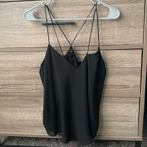 Express tie back lose-fitting tank will be donated 5/2024